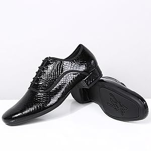 Donnie & Gaynor 社交ダンスメンズシューズ 8½ 黒　2足 danceshoes_sk625a